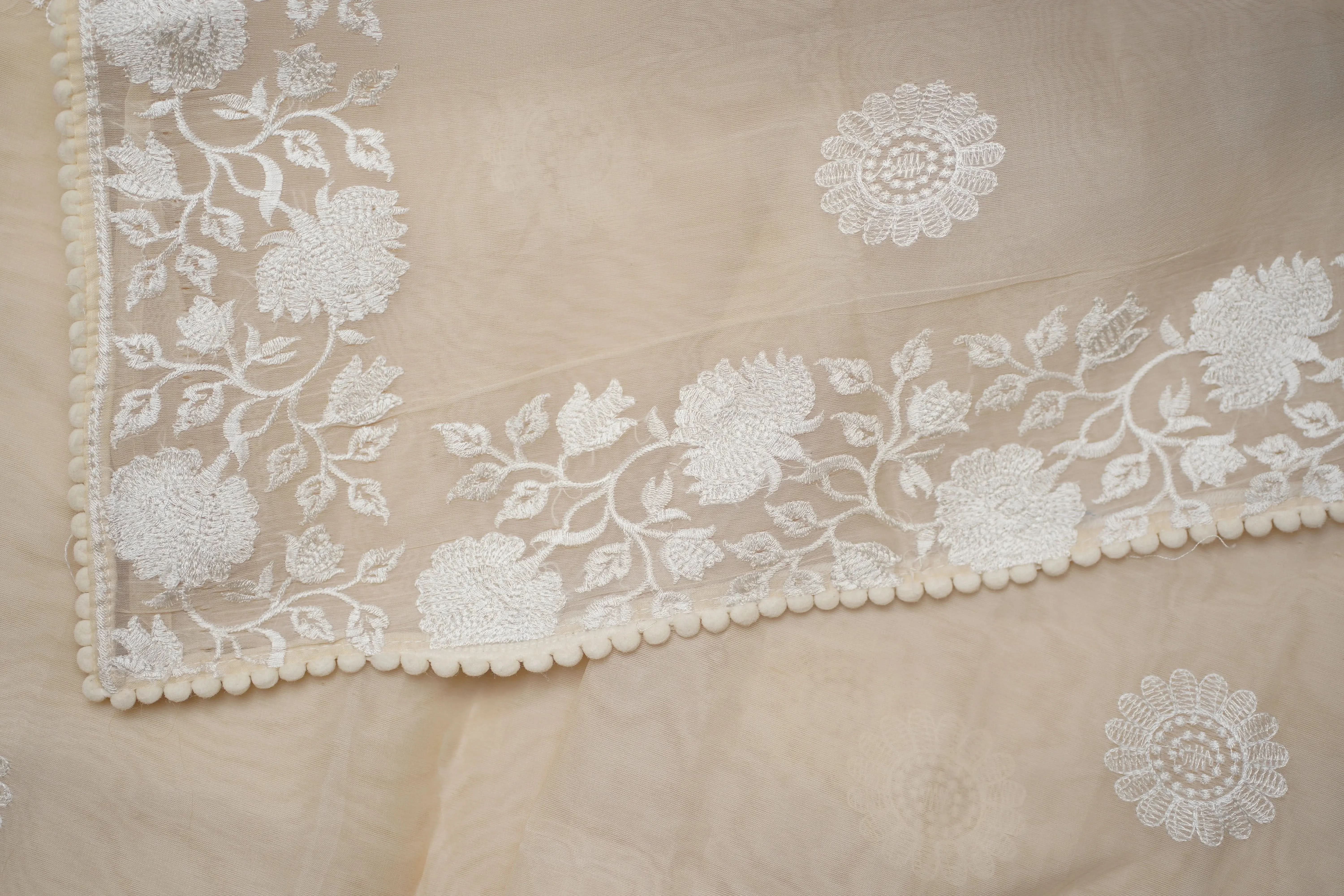 Rani organza saree - laaki