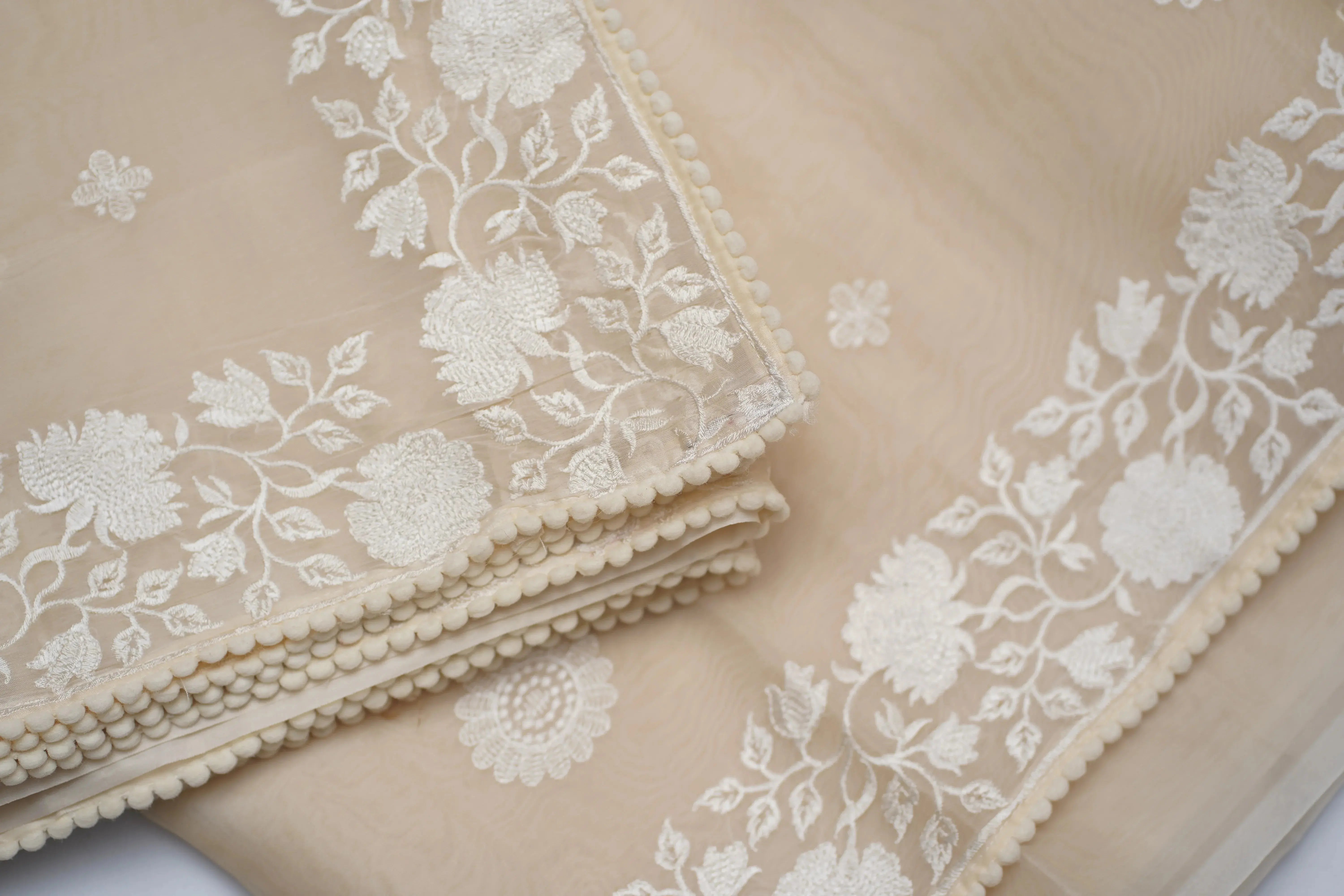 Rani organza saree - laaki