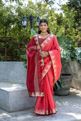 Radha Ikkat Saree laaki