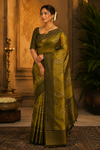 Rajitha Crinkled Crape Silk Saree