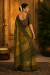 Rajitha Crinkled Crape Silk Saree