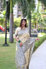 Rupa Muga Silk Saree laaki