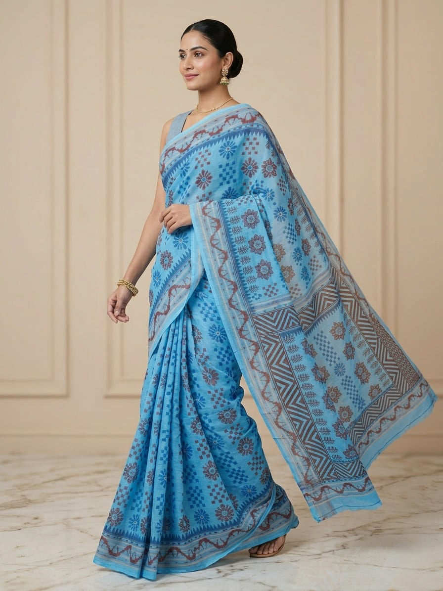 PRAKRUTHI COTTON SAREE