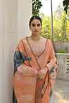 Megha Chanderi Silk Saree laaki