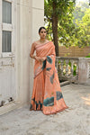 Megha Chanderi Silk Saree laaki