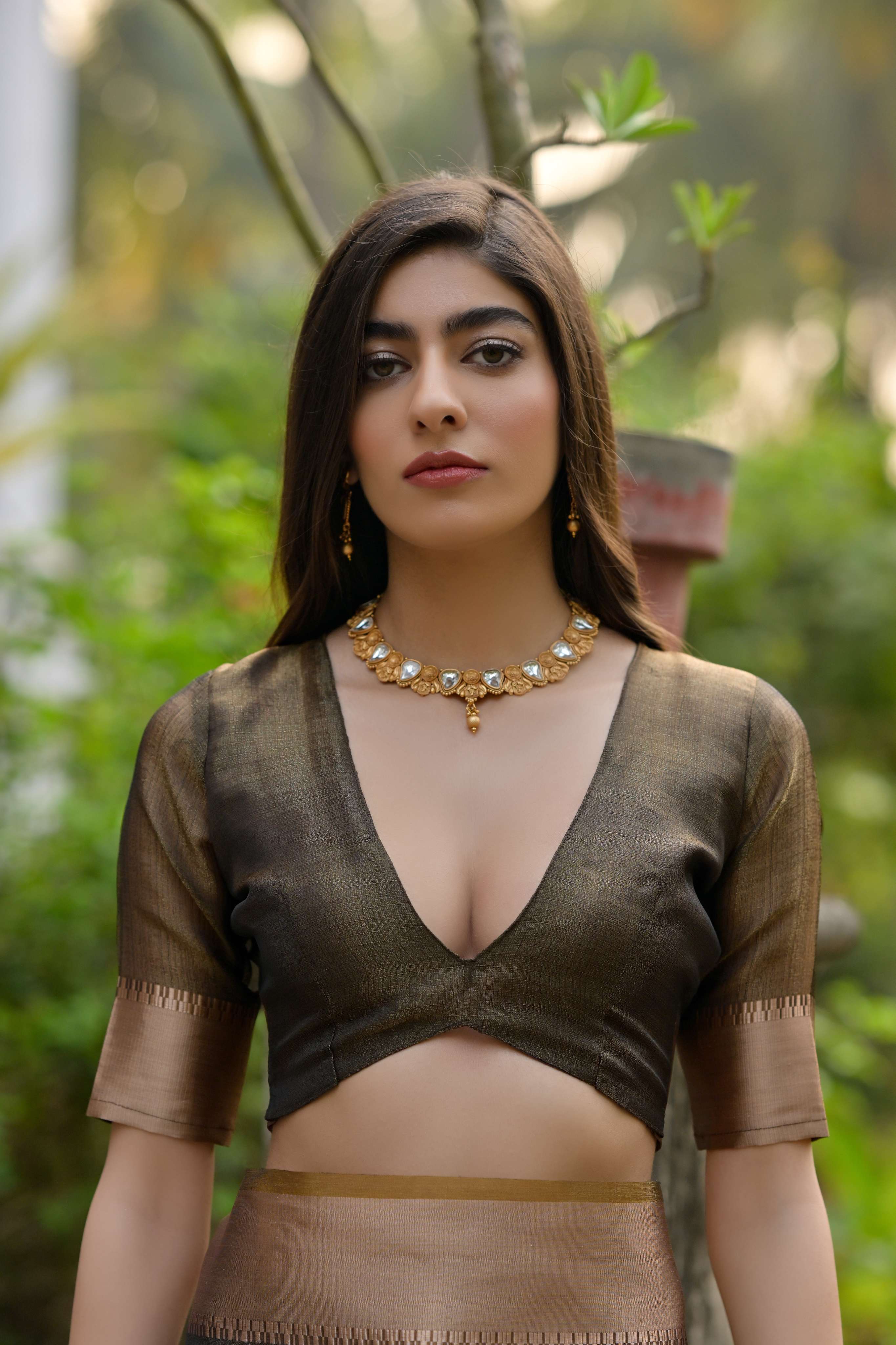 Thanuja Tussar Silk saree laaki