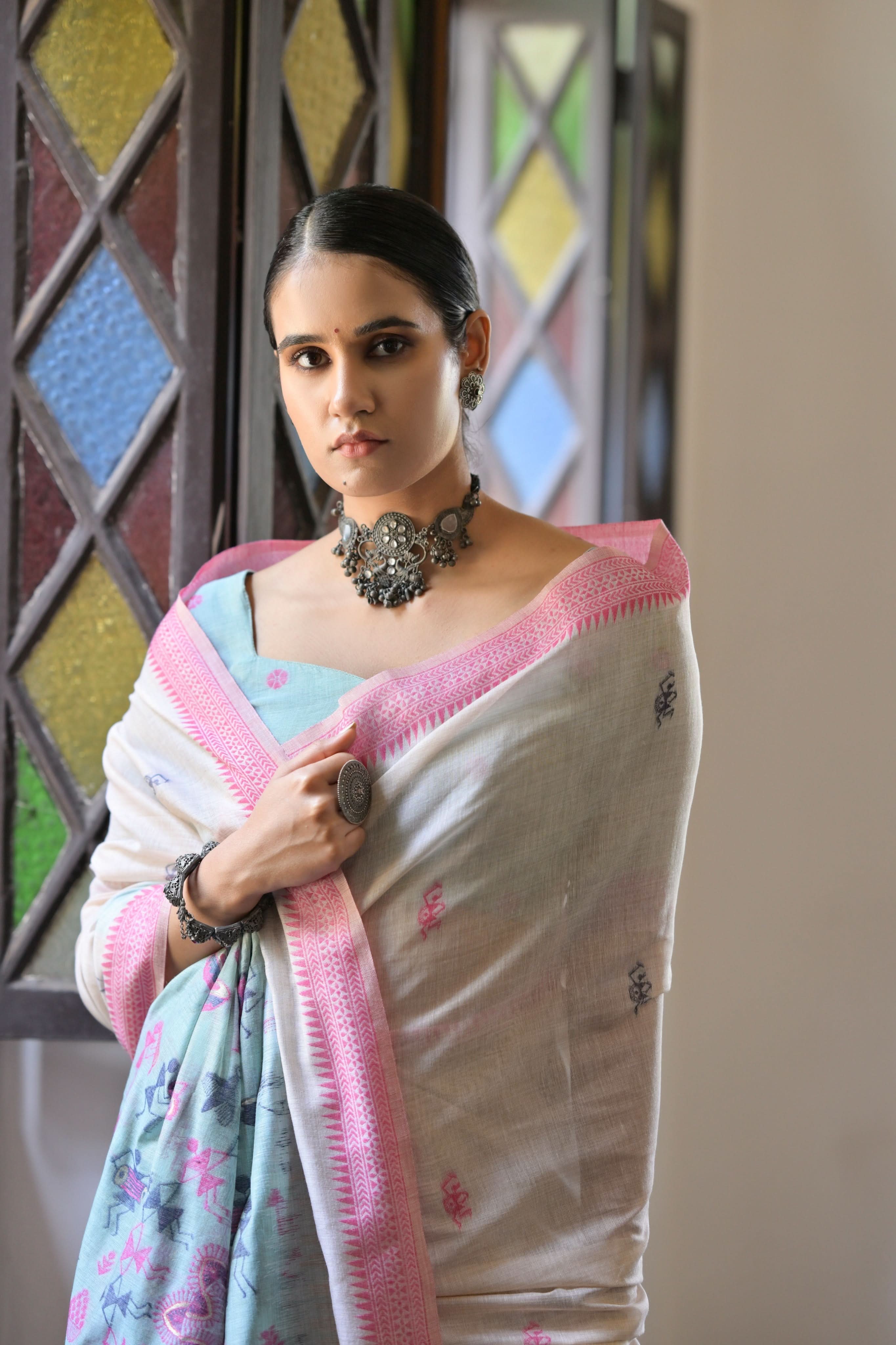 Navya Muga Saree laaki