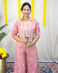 Lisha Pink Tissue 3-Piece Set