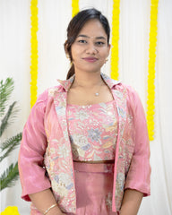 Lisha Pink Tissue 3-Piece Set