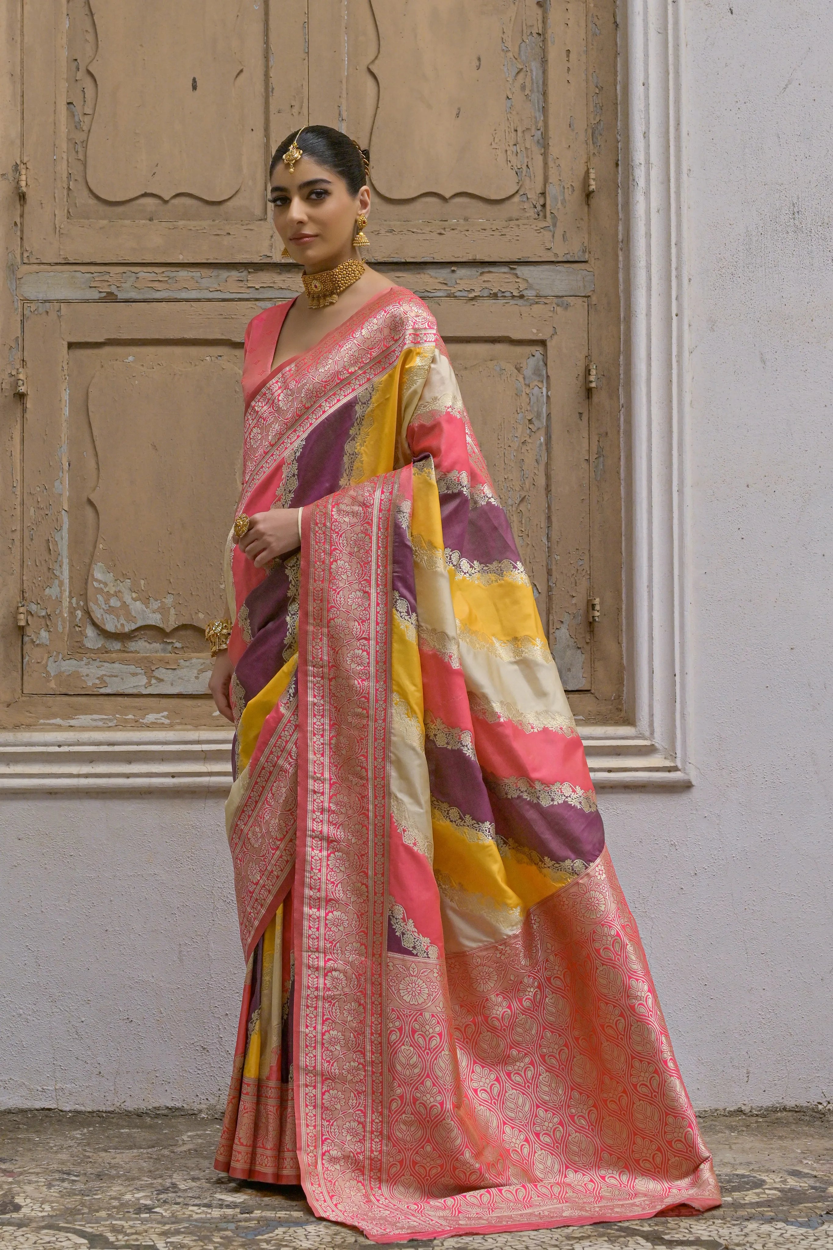 Rani Silk Saree