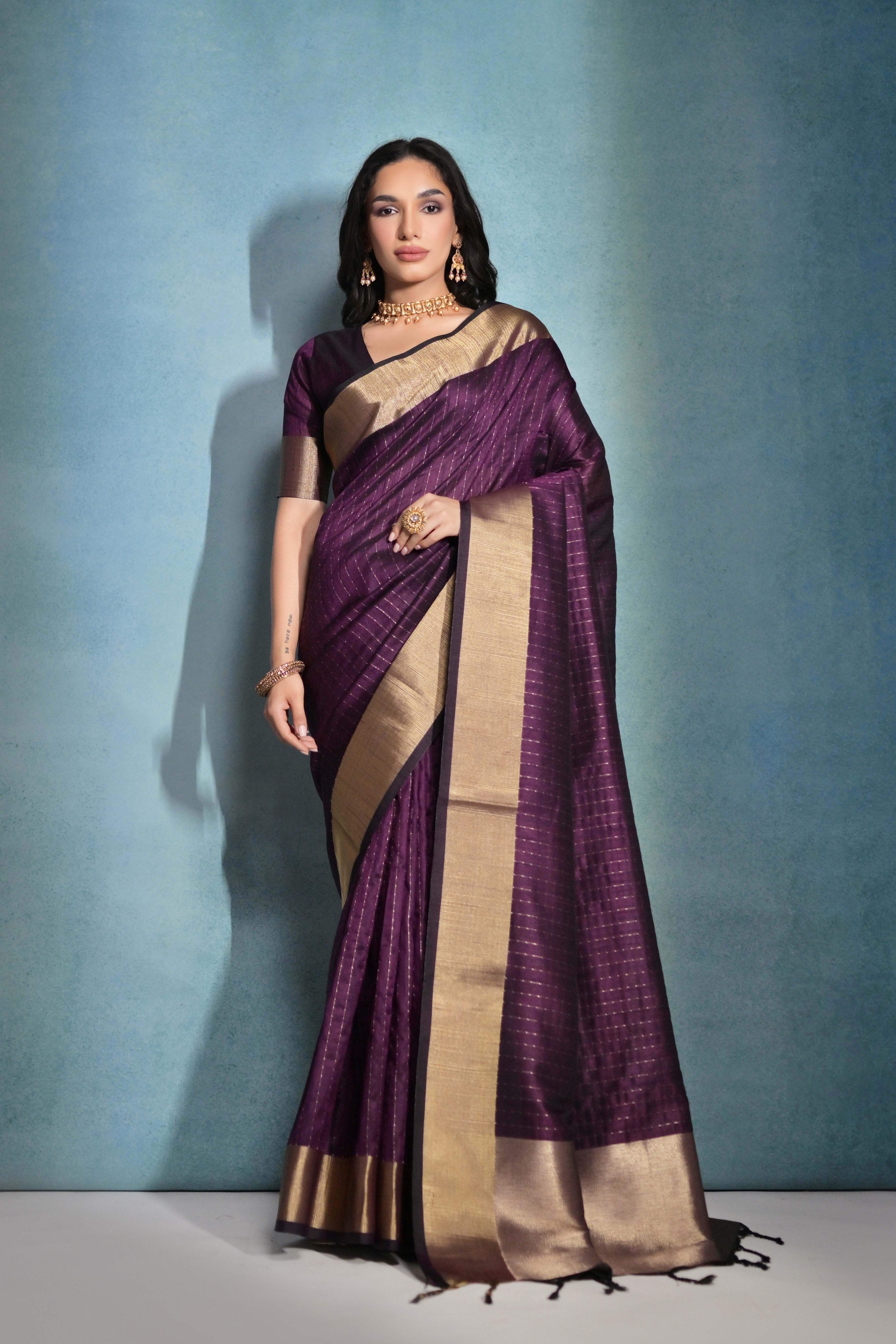 Devi kanjivaram silk saree laaki