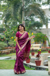 Sindhuja tussur Silk laaki