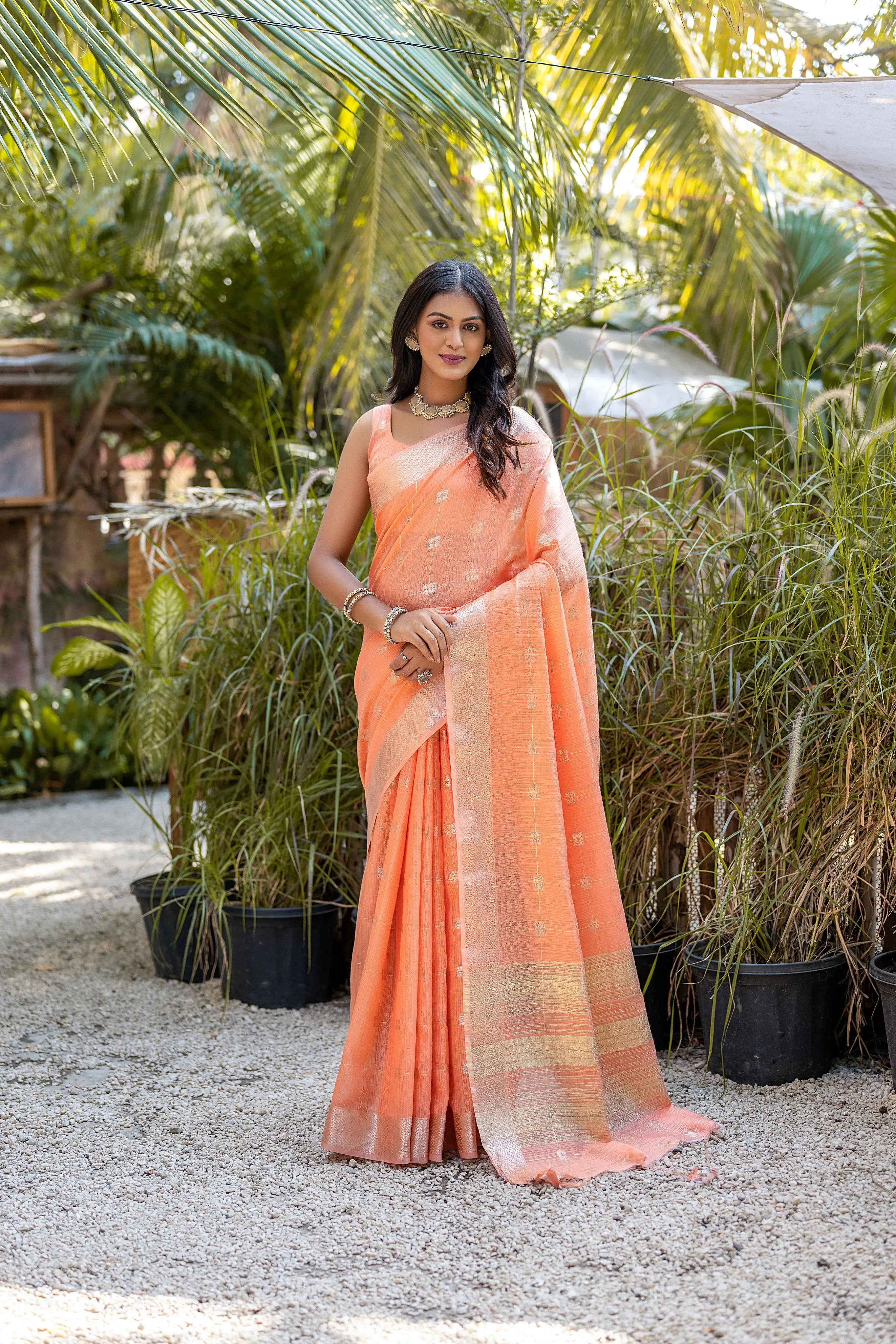 Madhurika Chanderi Silk Saree