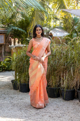 Madhurika Chanderi Silk Saree laaki