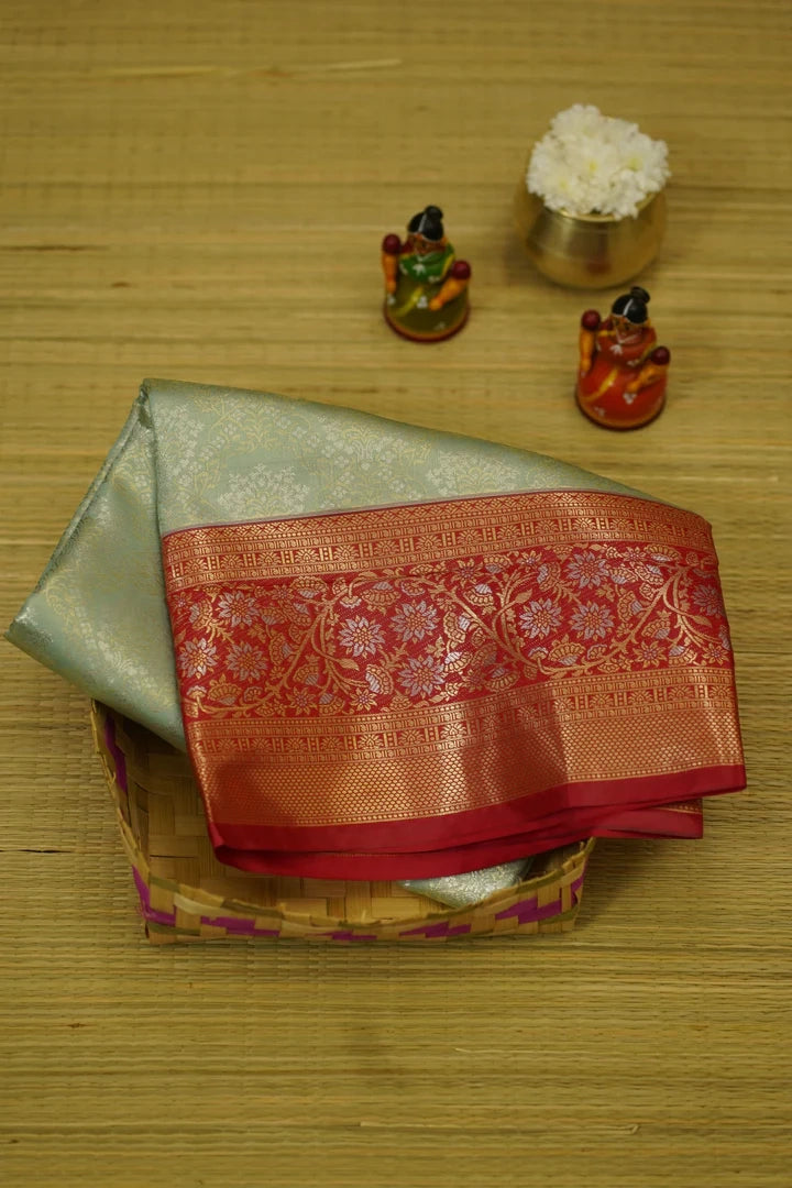 Reshu Kanjivaram  Pure Silk Saree