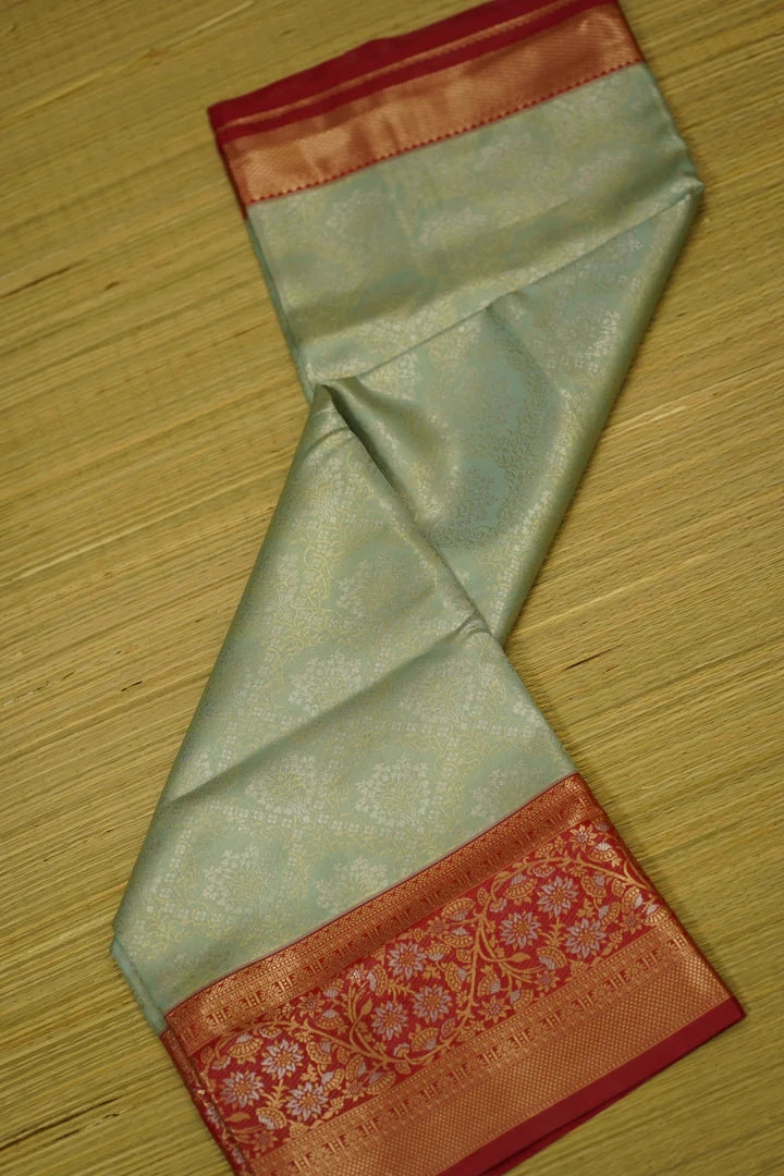 Reshu Kanjivaram  Pure Silk Saree