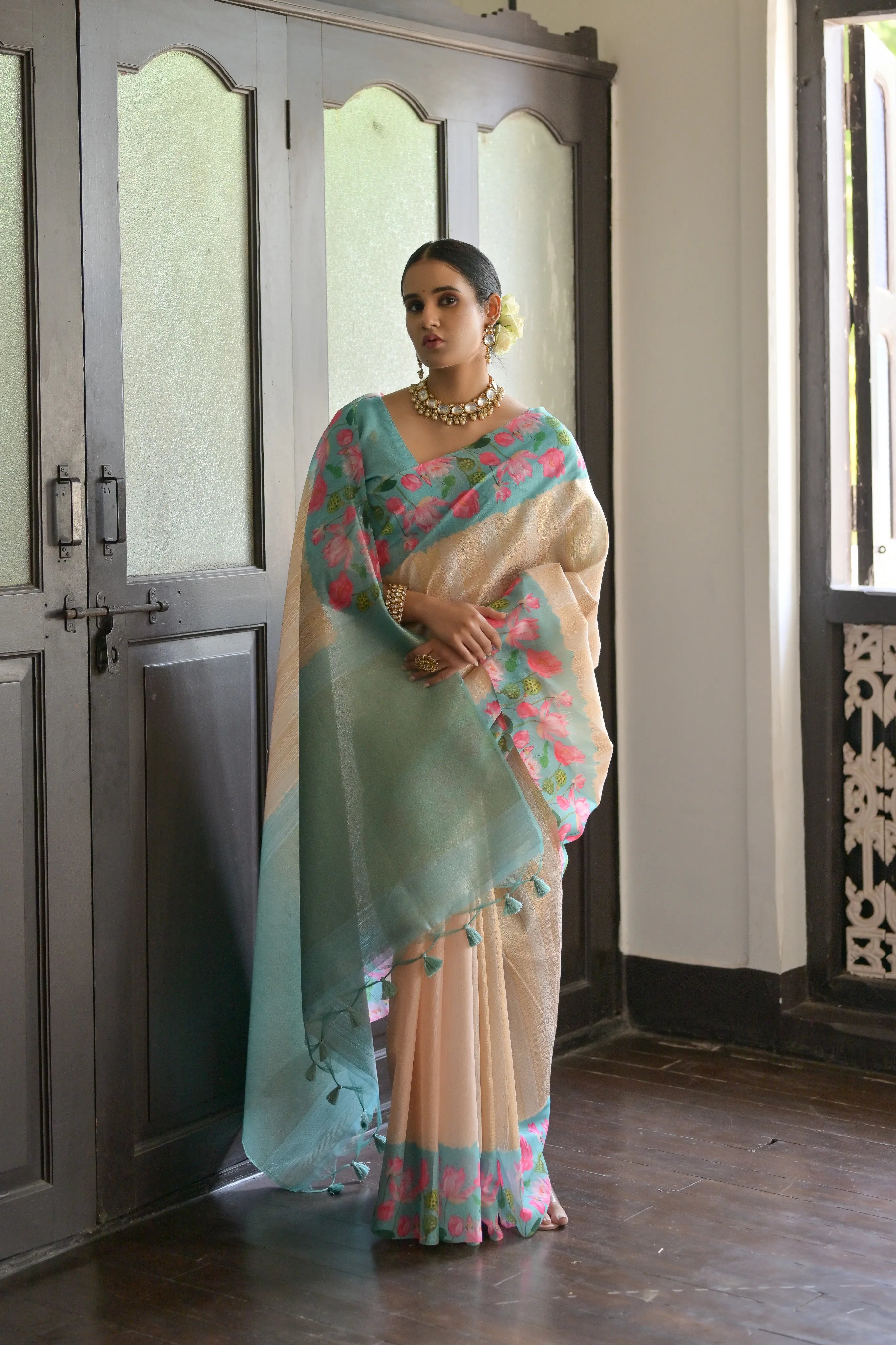 Sanjana Muga Silk Saree