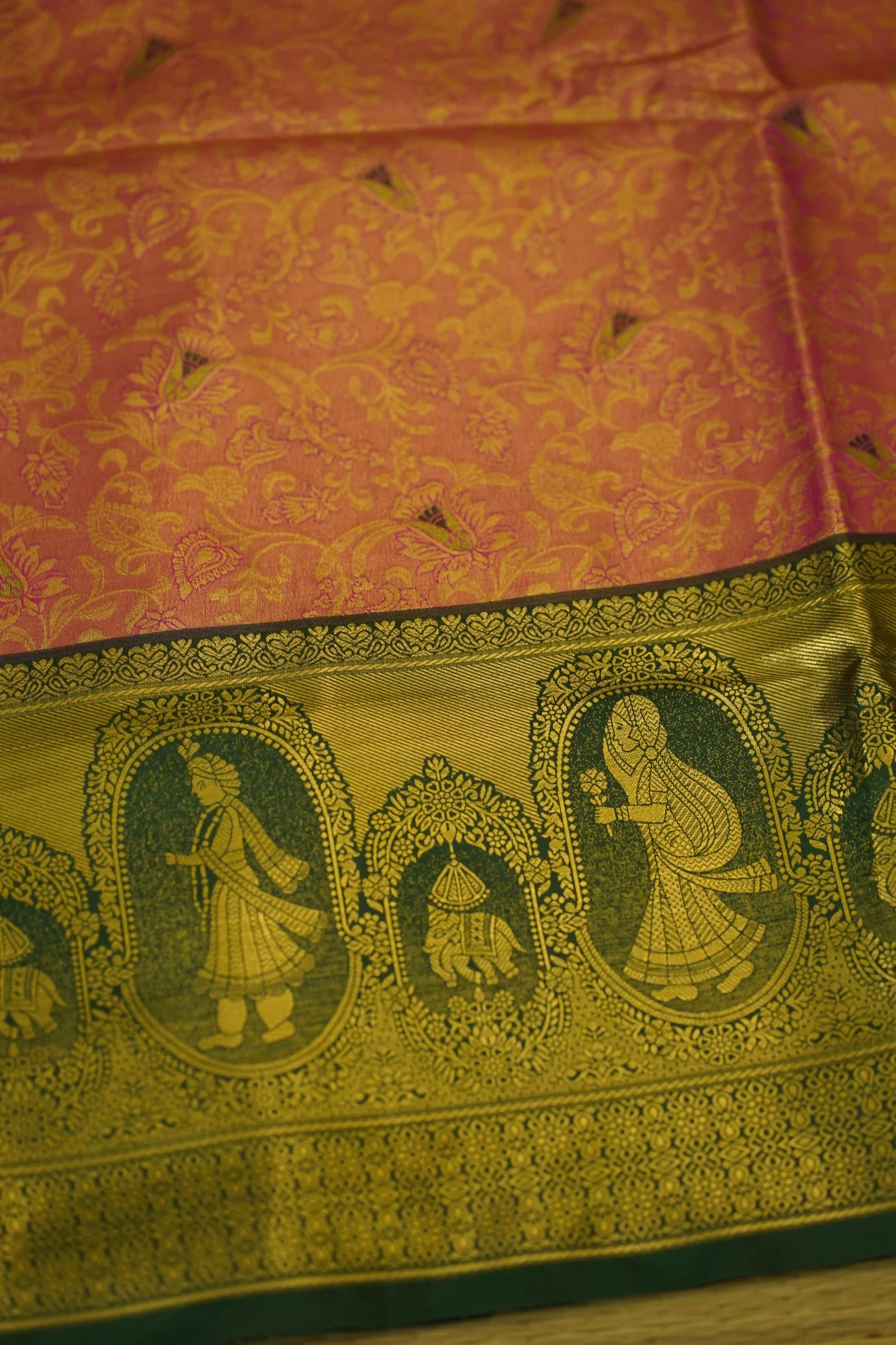 Vedika Dharmavaram Silk Saree