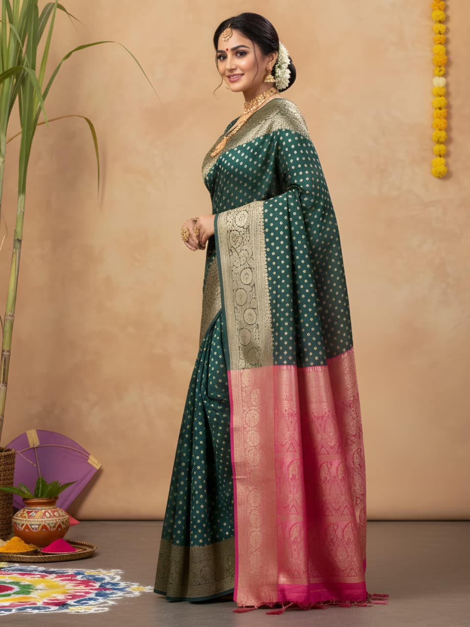 MANJU  KANJIVARAM SILK