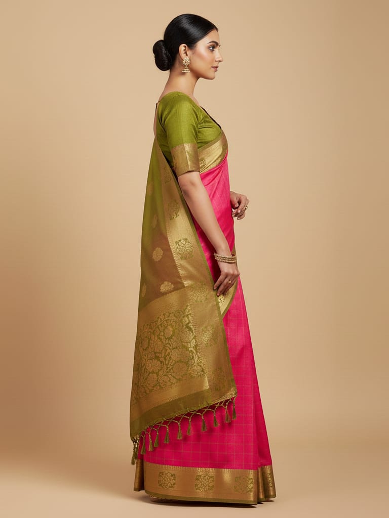 URVASHI CHANDERI SAREE