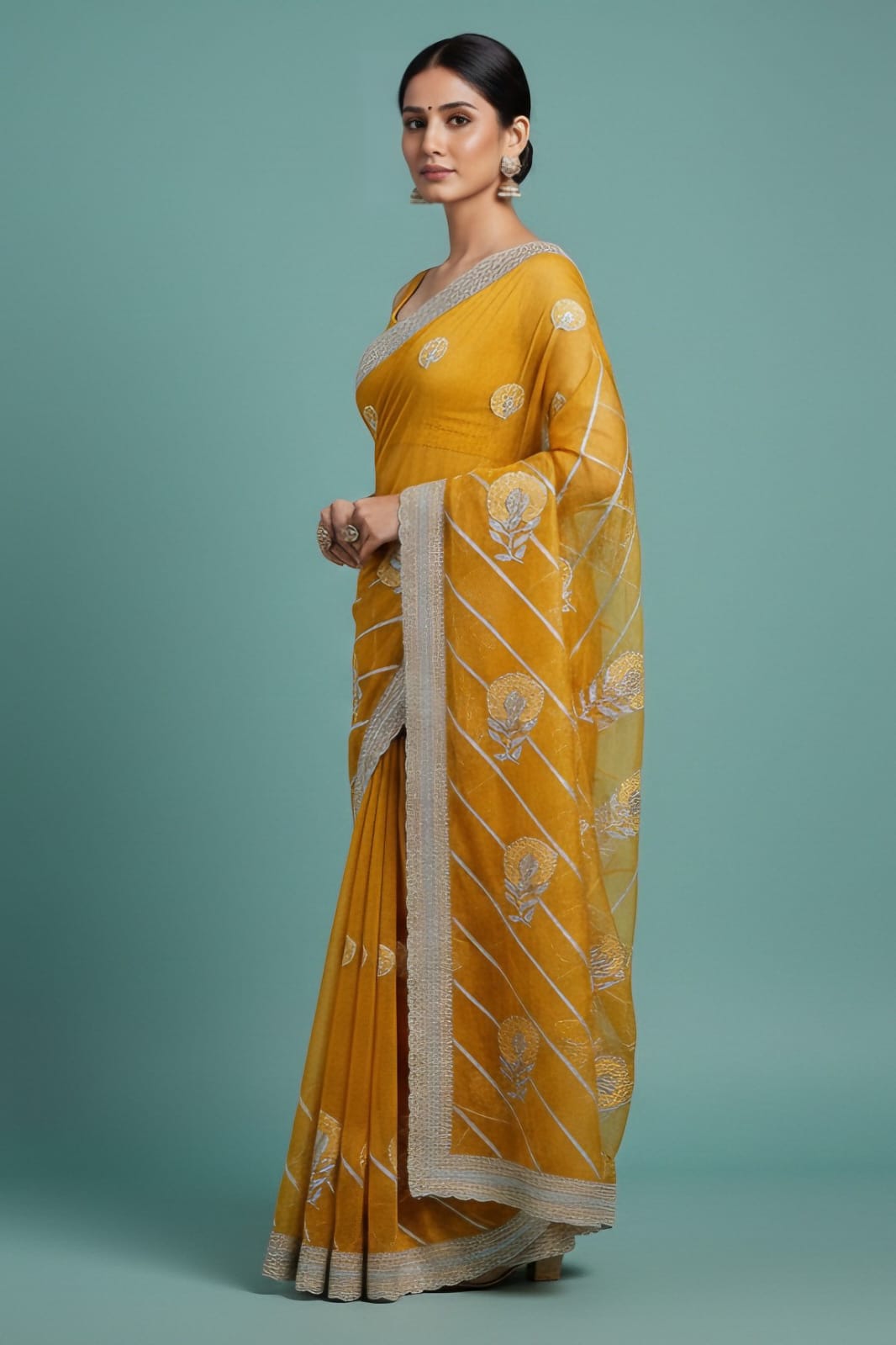 Sangeetha Organza Saree
