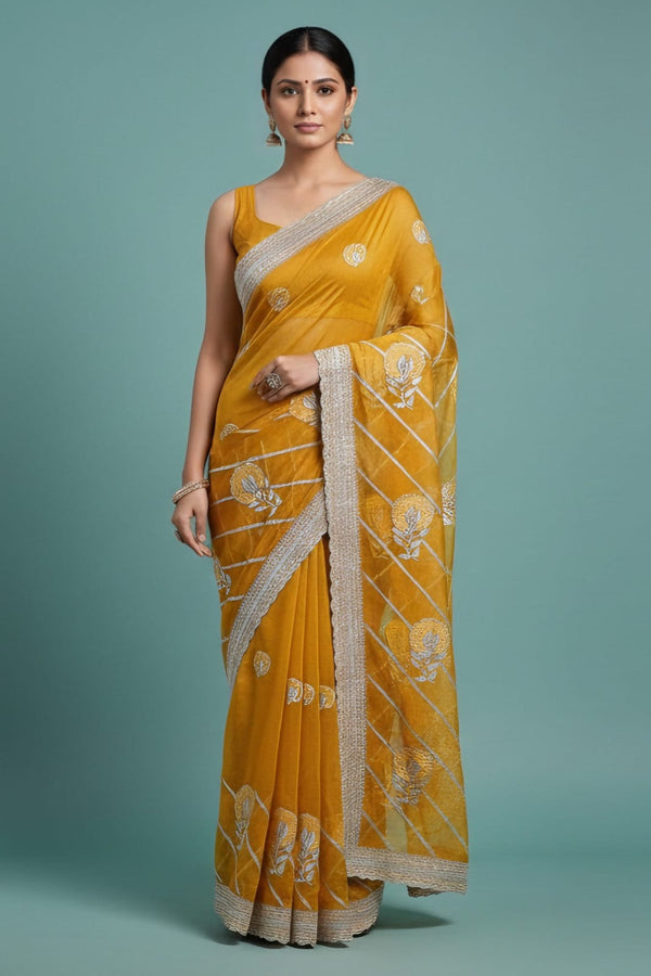 Sangeetha Organza Saree