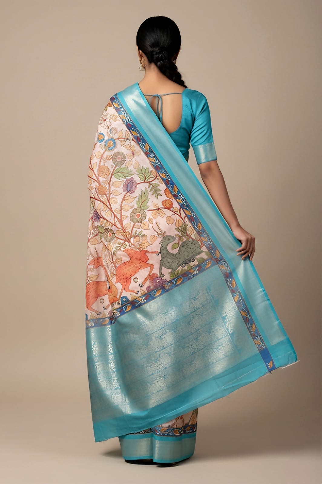 Kaveri Kalamkari Saree