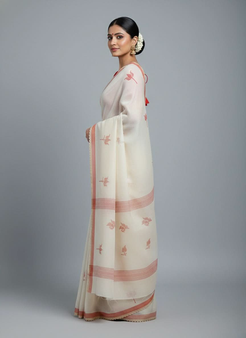 Kamala Poly Linen Saree