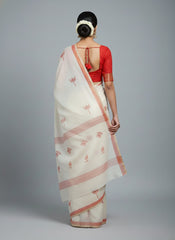 KAMALA POLY LINEN SAREE