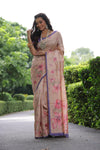 Chandana Chanderi Silk laaki