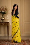 Seersha Yellow Khadi Saree