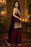 Loria Wine Sharara Set