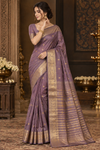 Sriya Purple Kanjivaram Saree