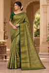 Kriti Green Dharmavaram Saree