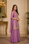 Manisha Purple Sharara Set