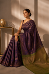 Padma Kanjivaram Blue Saree