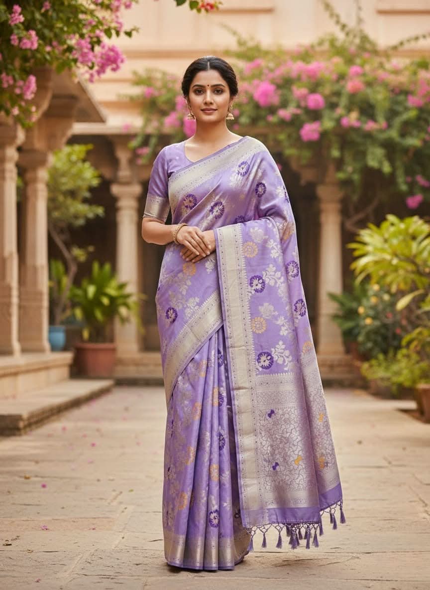 Deshi Banarasi Silk Saree