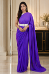 Jessi Violet Khadi Saree