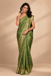 Swathi Kanjivaram Litegreen Saree
