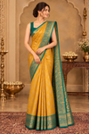 Ava Yellow Dharmavaram Saree
