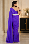 Jessi Violet Khadi Saree