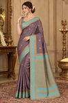 Siri Lavender Kanjivaram Saree