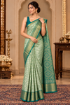 Harika Seagreen Dharmavaram Saree