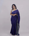 Dharani Blue Khadi Saree