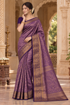 Saina Blue Dharmavaram Saree