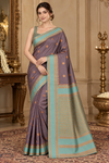 Siri Lavender Kanjivaram Saree