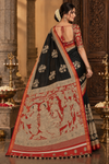 Kala Black Kalamkari Saree