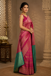 Devanshi Kanjivaram Pink Saree
