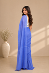 Jessi Blue Khadi Saree
