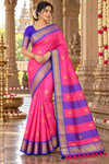 Aswini Pink Kanjivaram Saree